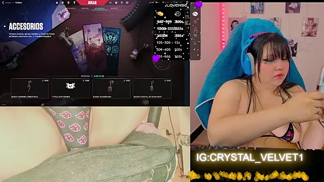 Snapshot of crystal7u7 chatting on 09.17.25 crystal7u7 online show from 09.17.25