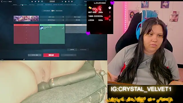 Snapshot of crystal7u7 chatting on 09.18.25 crystal7u7 online show from 09.18.25