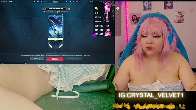 Snapshot of crystal7u7 chatting on 09.19.25 crystal7u7 online show from 09.19.25