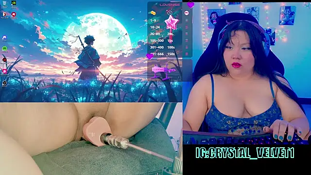 Snapshot of crystal7u7 chatting on 09.20.25 crystal7u7 online show from 09.20.25