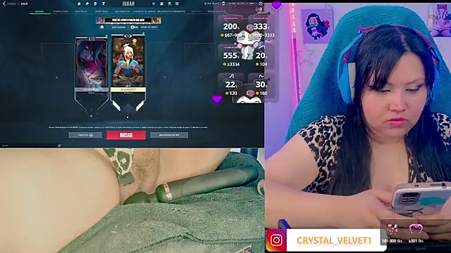 Snapshot of crystal7u7 chatting on 10.03.25 crystal7u7 online show from 10.03.25