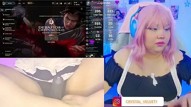 Snapshot of crystal7u7 chatting on 11.07.25 crystal7u7 online show from 11.07.25