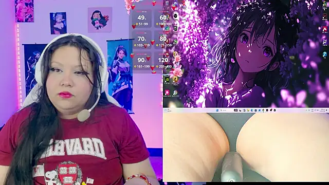 crystal7u7 online show from 04.14.26