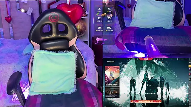 Snapshot of ValentinaGames chatting on 02.09.26 ValentinaGames online show from 02.09.26