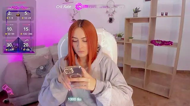 Snapshot of Tiarha chatting on 02.24.25 Tiarha online show from 02.24.25