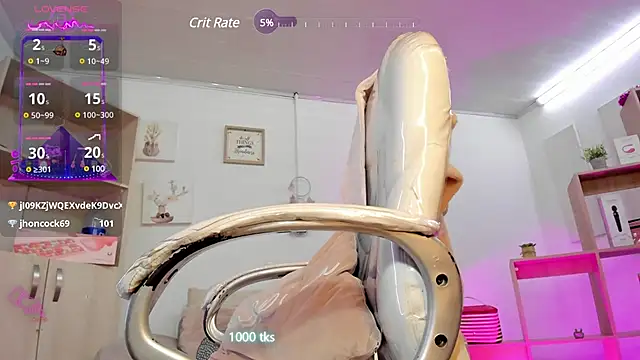 Snapshot of Tiarha chatting on 03.19.25 Tiarha online show from 03.19.25