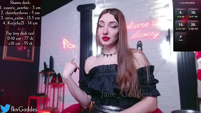 Snapshot of Jane_Goddess chatting on 02.27.25 Jane Goddess online show from 02.27.25