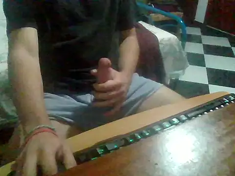 Snapshot of CummedCock chatting on 10.29.25 CummedCock online show from 10.29.25