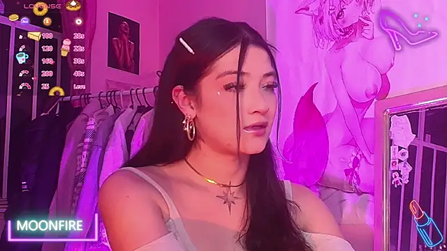 moonfiredancer online show from 10.22.25