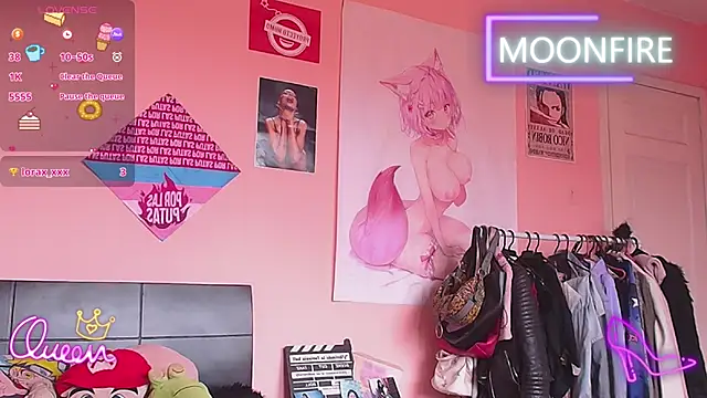 moonfiredancer online show from 01.13.26