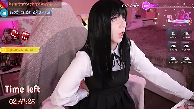 yourcutewaifu online show from 10.26.25