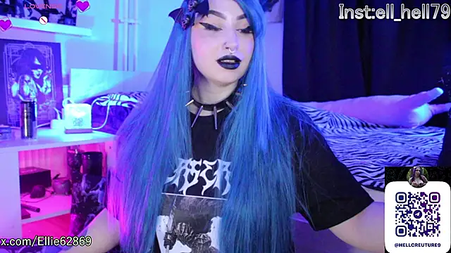 Kitty goth online show from 10.19.25