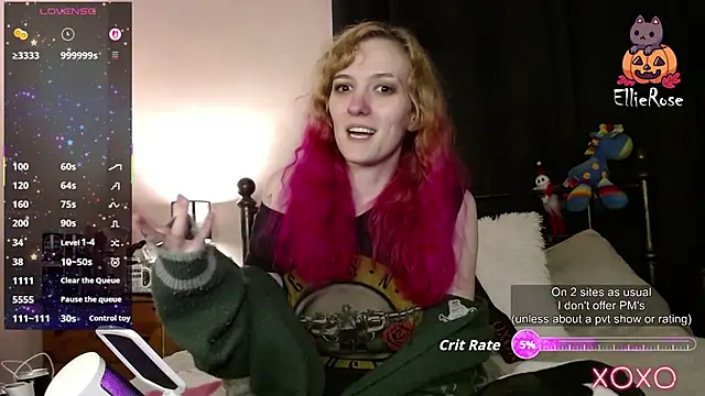 Snapshot of EllieeRose chatting on 02.13.26 EllieeRose online show from 02.13.26