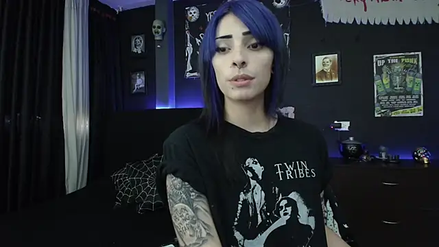 Snapshot of Goddess_Mortem chatting on 02.10.25 Goddess Mortem online show from 02.10.25