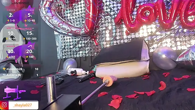 Shayla27 online show from 02.11.25