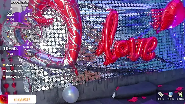 Shayla27 online show from 02.13.25
