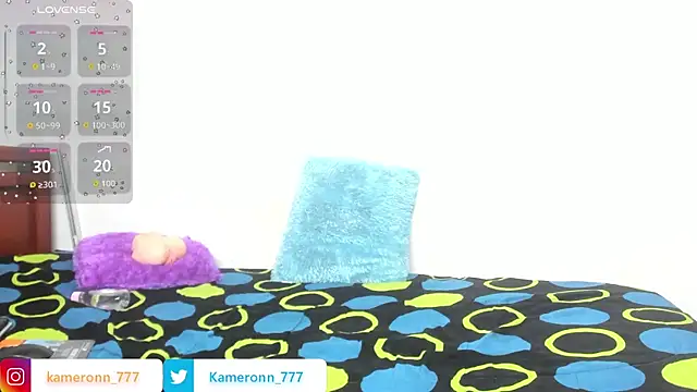 Kameronn 777 online show from 11.23.25