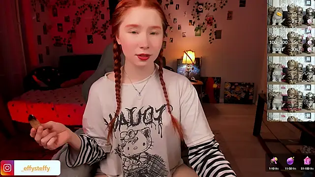 CallMeEffy1 online show from 02.14.25