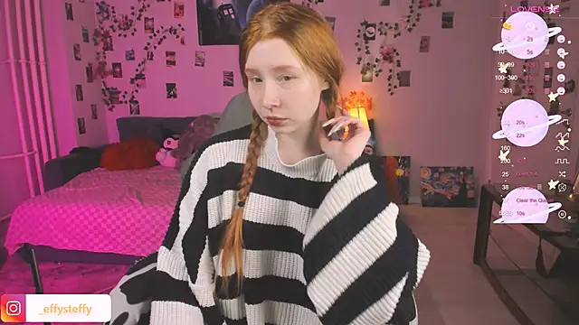 CallMeEffy1 online show from 09.10.25