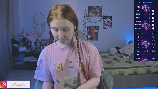 CallMeEffy1 online show from 12.16.25