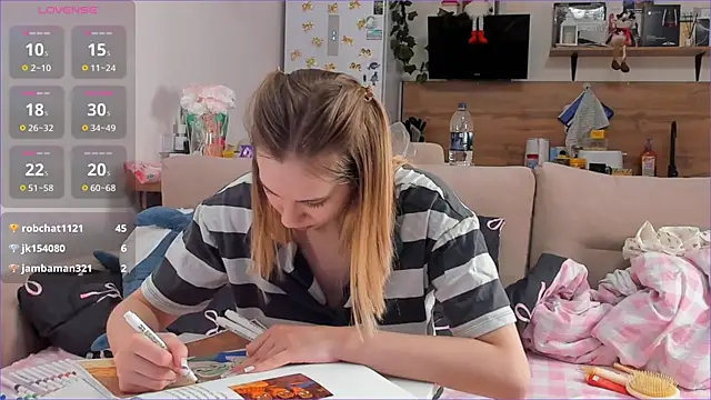 Girl alone home online show from 02.07.26