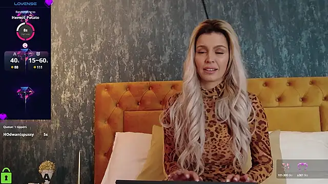 EvaDiamondXX online show from 02.12.25