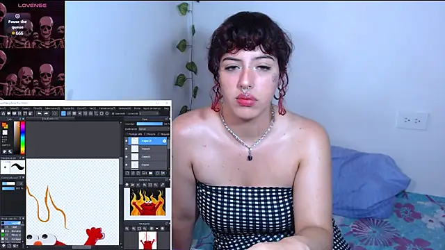 Eli666uwu online show from 12.26.24