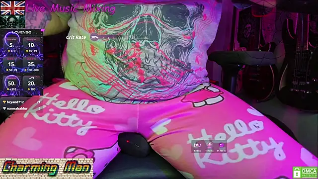 Snapshot of TheGothKing chatting on 12.13.25 TheGothKing online show from 12.13.25