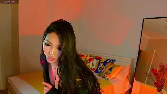 Snapshot of AsukaLin chatting on 02.27.25 AsukaLin online show from 02.27.25