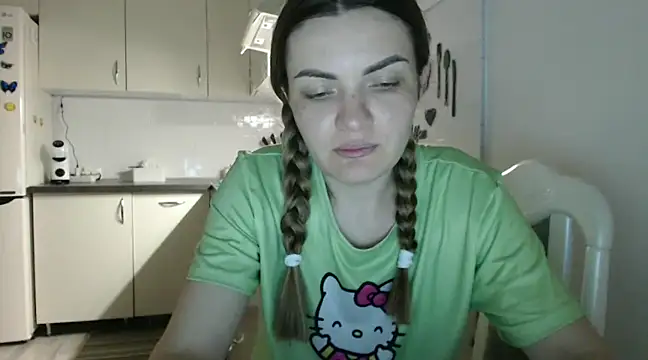 Snapshot of _JustmeHere_ chatting on 02.28.25 JustmeHere online show from 02.28.25