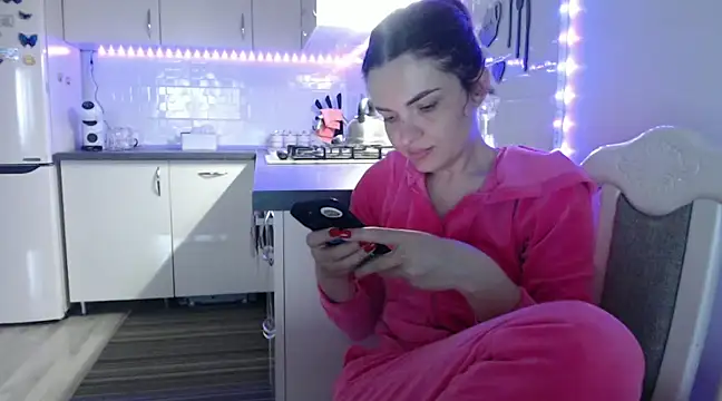 Snapshot of _JustmeHere_ chatting on 03.16.25 JustmeHere online show from 03.16.25