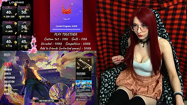 Snapshot of ElliMoor chatting on 09.12.25 ElliMoor online show from 09.12.25