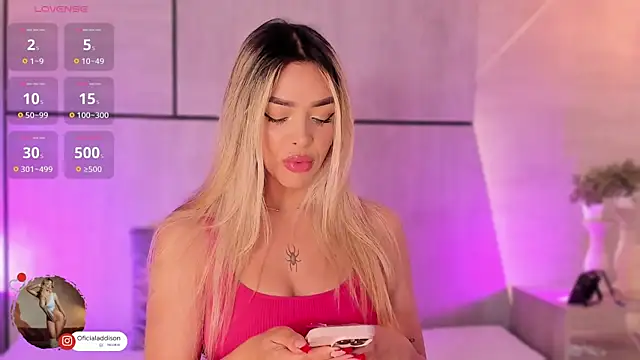 Addison baker online show from 01.07.25