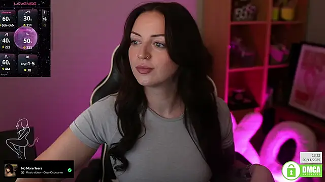 Snapshot of Billiexxox chatting on 11.09.25 Billiexxox online show from 11.09.25