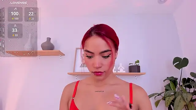 Snapshot of Scarlett_Morgan_ chatting on 02.03.25 Scarlett Morgan online show from 02.03.25