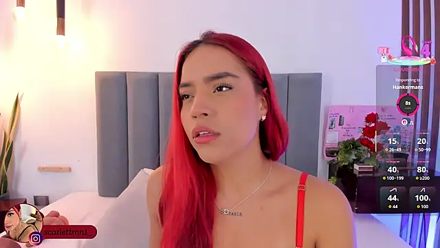 Snapshot of Scarlett_Morgan_ chatting on 10.16.25 Scarlett Morgan online show from 10.16.25