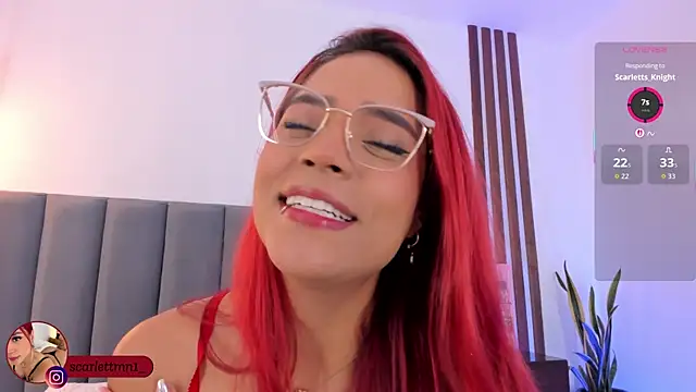 Snapshot of Scarlett_Morgan_ chatting on 10.29.25 Scarlett Morgan online show from 10.29.25