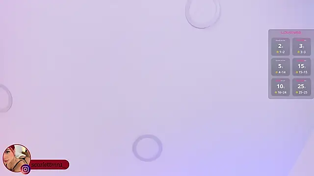 Snapshot of Scarlett_Morgan_ chatting on 10.30.25 Scarlett Morgan online show from 10.30.25