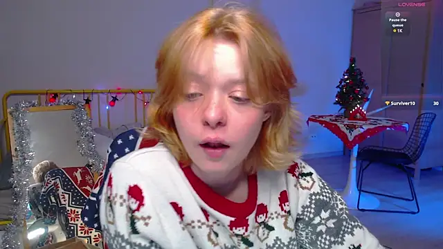 Snapshot of KatieMelone chatting on 12.16.24 KatieMelone online show from 12.16.24