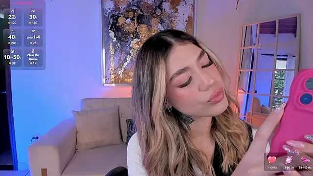 ViolettHansson online show from 02.13.26