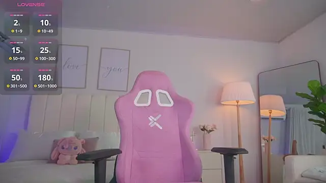 Cristall Bunny online show from 04.10.26