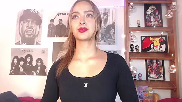 Snapshot of Meowlody chatting on 02.03.25 Meowlody online show from 02.03.25