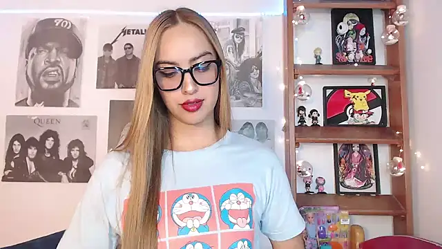 Snapshot of Meowlody chatting on 02.13.25 Meowlody online show from 02.13.25