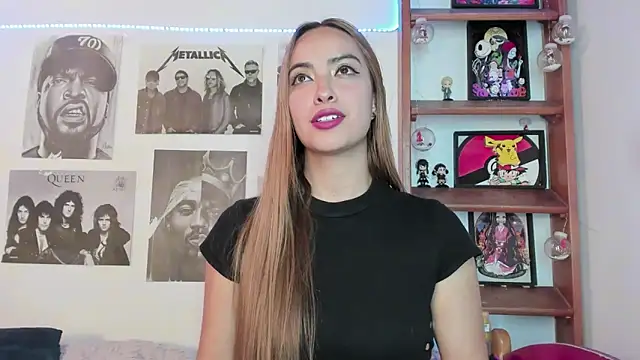 Snapshot of Meowlody chatting on 02.28.25 Meowlody online show from 02.28.25