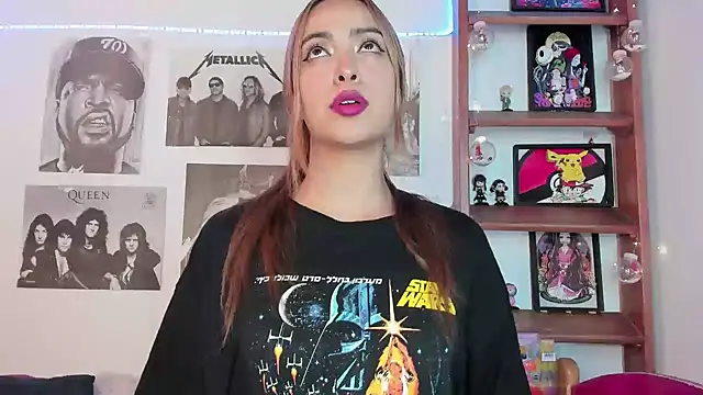 Snapshot of Meowlody chatting on 03.04.25 Meowlody online show from 03.04.25