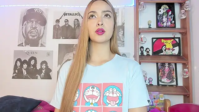 Snapshot of Meowlody chatting on 03.16.25 Meowlody online show from 03.16.25