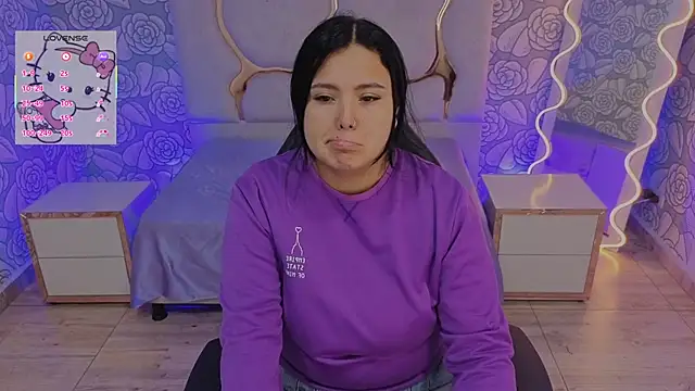 Snapshot of Mellani_tay chatting on 12.03.25 Mellani tay online show from 12.03.25