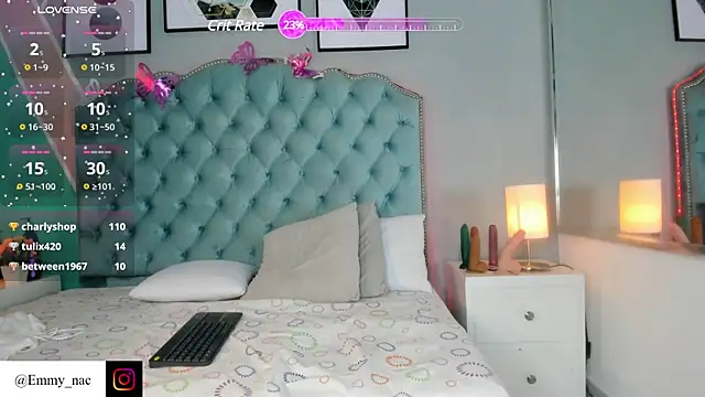 Snapshot of emmy_lander chatting on 02.21.25 emmy lander online show from 02.21.25