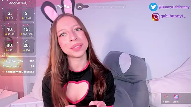 Snapshot of gabi_bunny chatting on 12.31.24 gabi bunny online show from 12.31.24