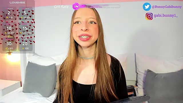 Snapshot of gabi_bunny chatting on 02.18.25 gabi bunny online show from 02.18.25